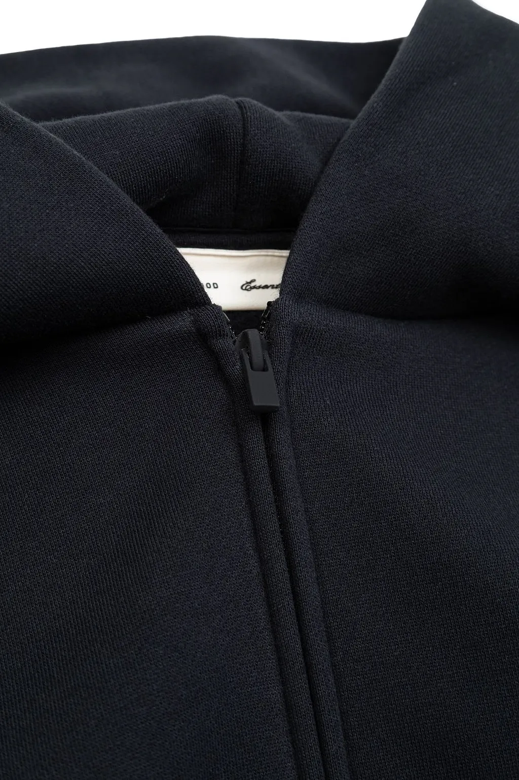 Fear Of God Essentials Kids Logo Zip Hoodie