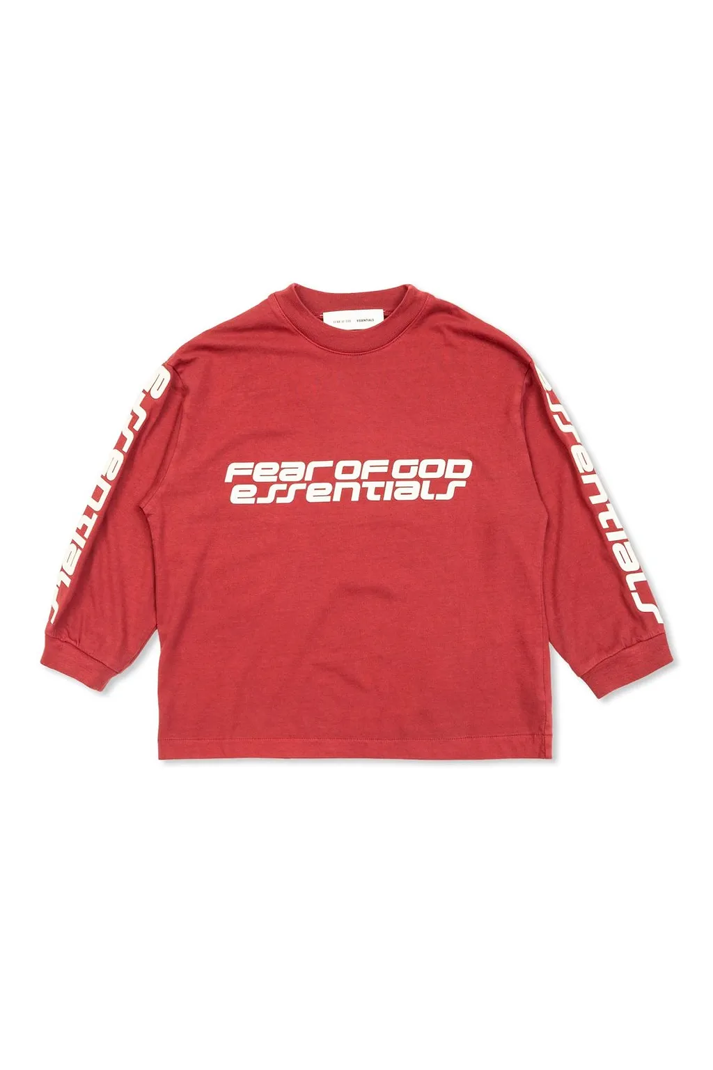 Fear Of God Essentials Kids Logo Printed T-Shirt