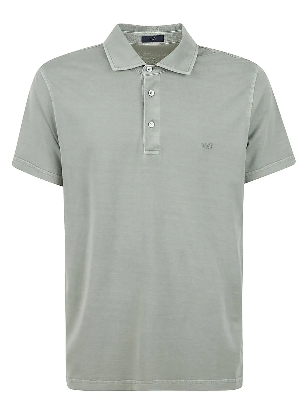 Fay Embroidered Logo Polo Shirt