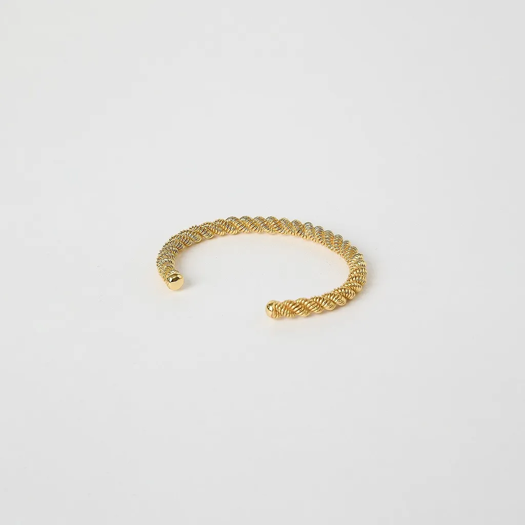 Federica Tosi Spiral Cuff Bracelet