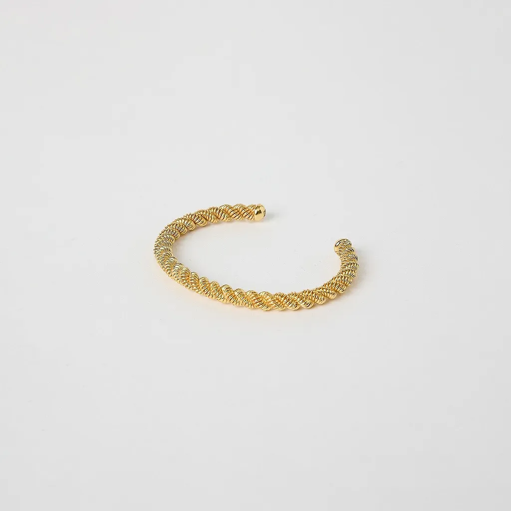 Federica Tosi Spiral Cuff Bracelet