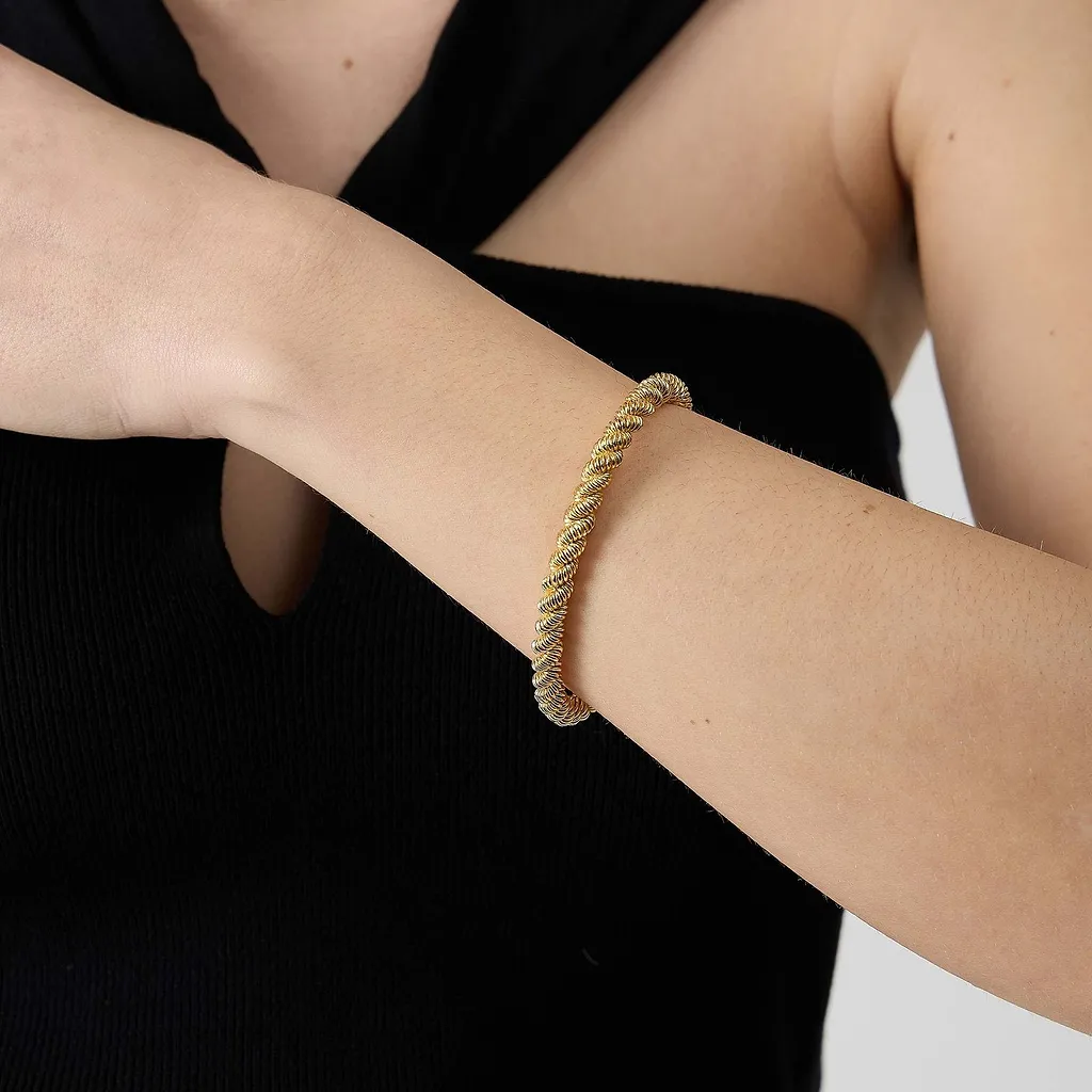 Federica Tosi Spiral Cuff Bracelet