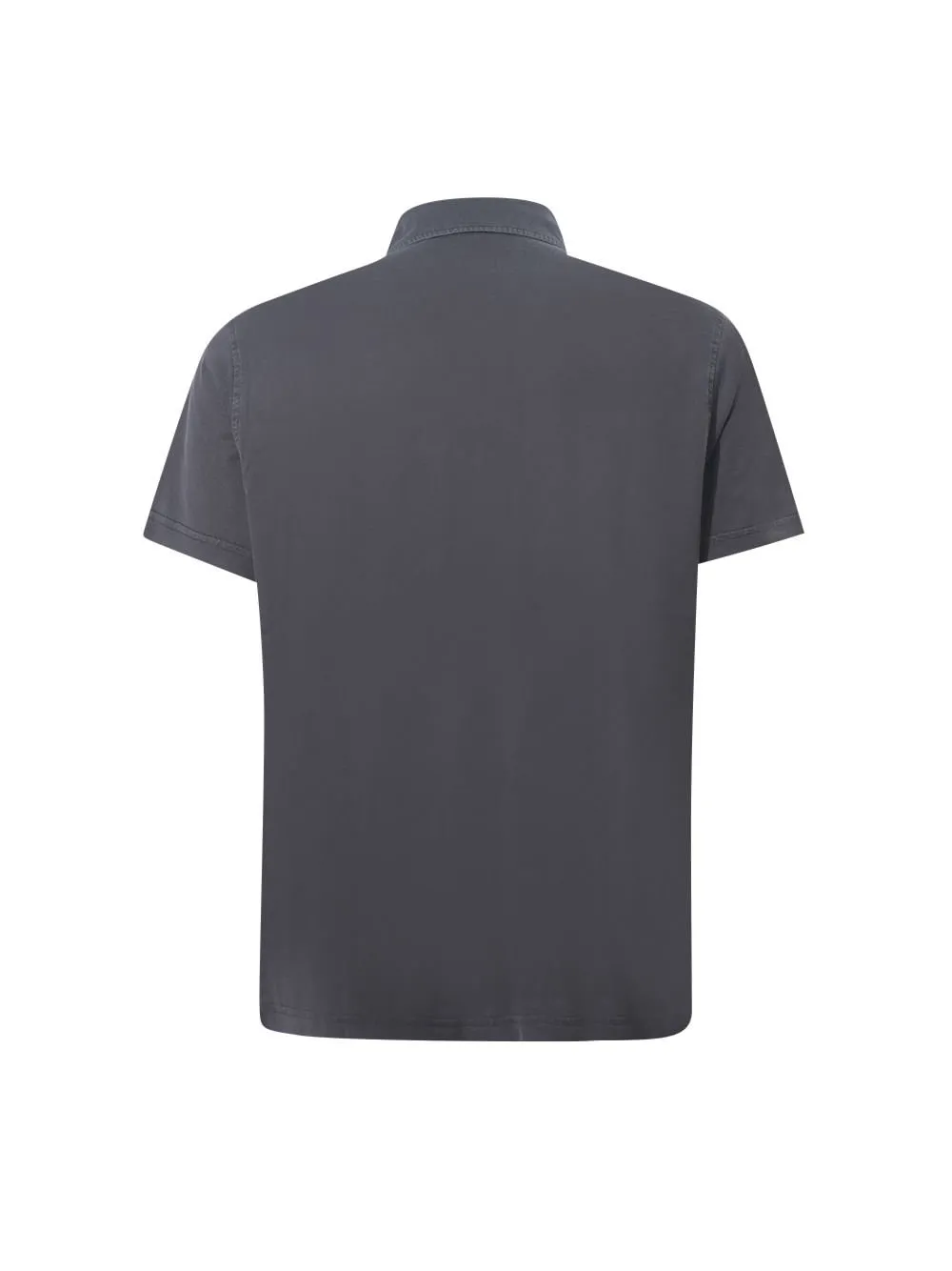 Fay Garment-Dyed Jersey Polo Shirt