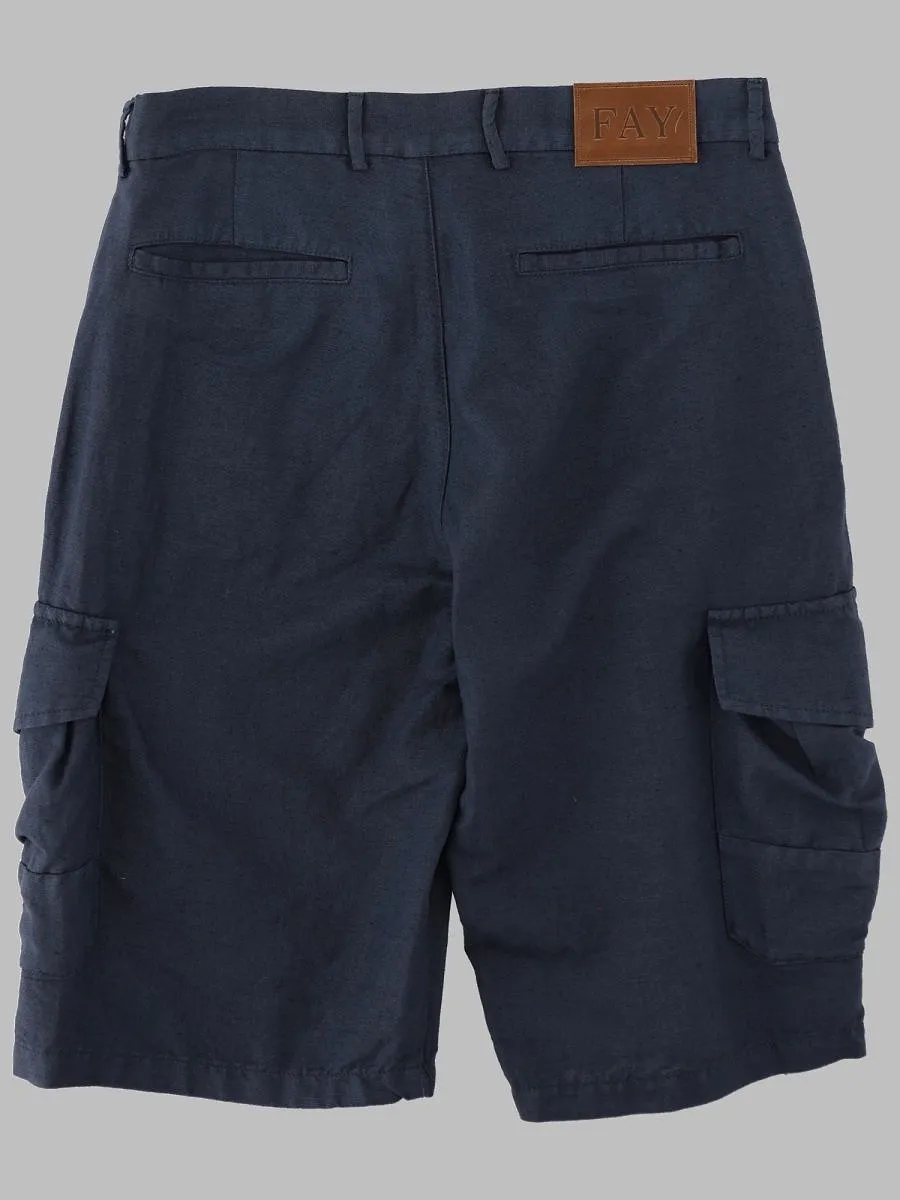 Fay Kids Cargo Bermuda Shorts