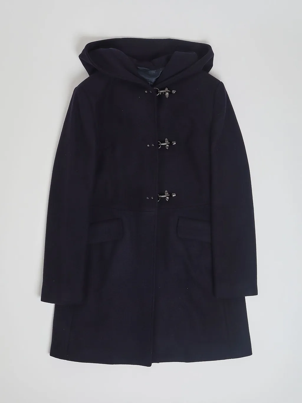 Fay Kids Hooded Toggle Coat