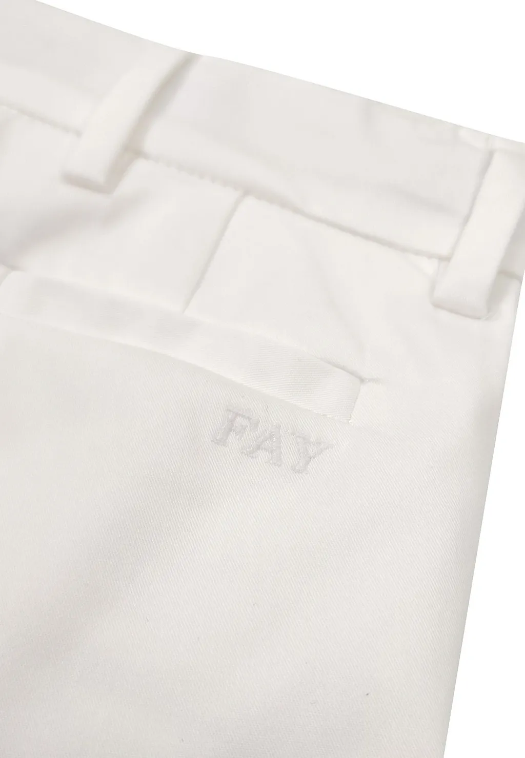 Fay Kids Straight-Leg Chino Trousers