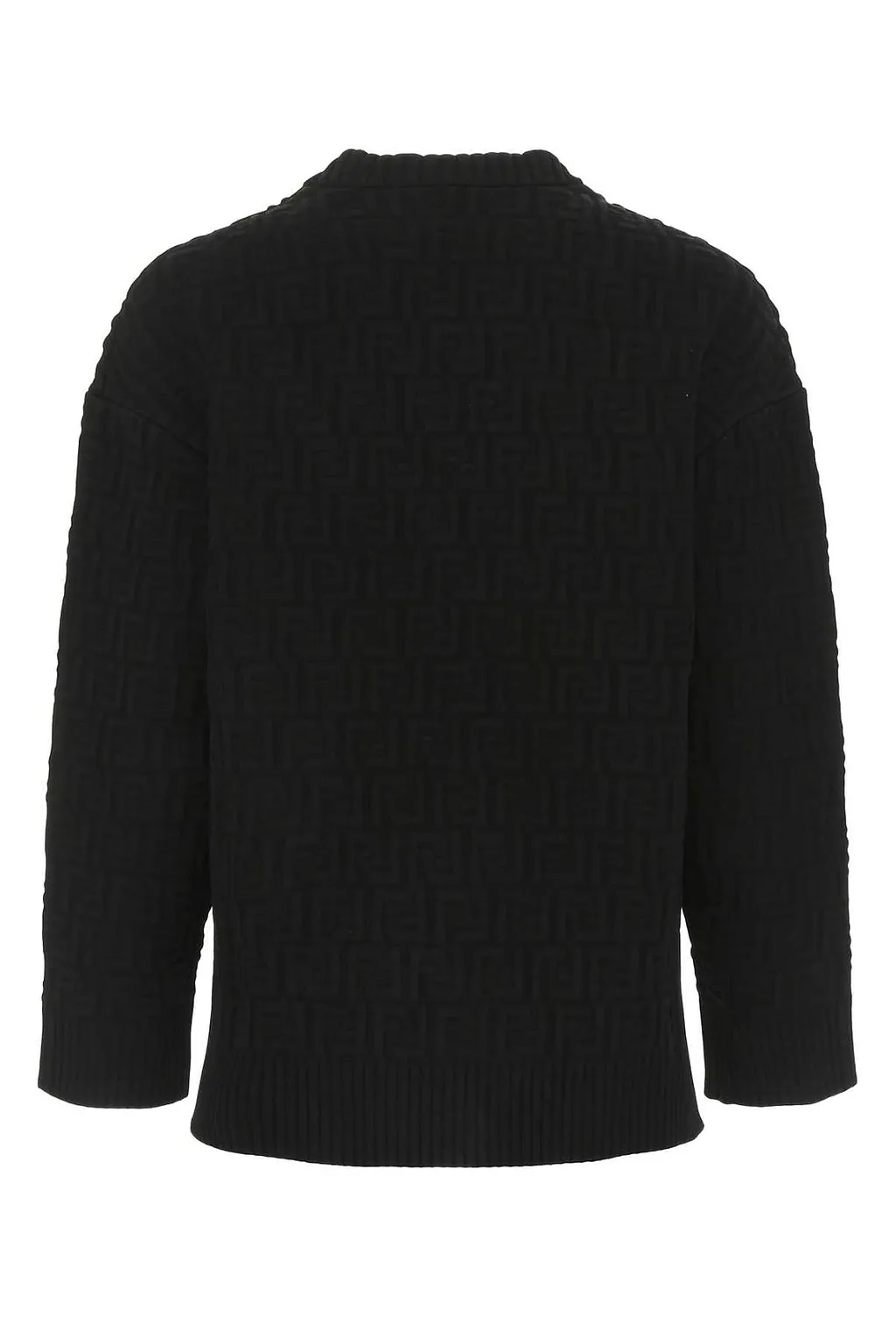 Fendi Monogram Embossed Knit Jumper