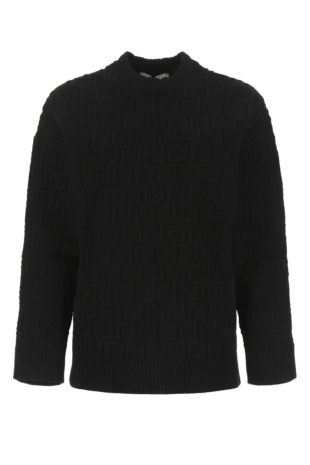 Fendi Monogram Embossed Knit Jumper