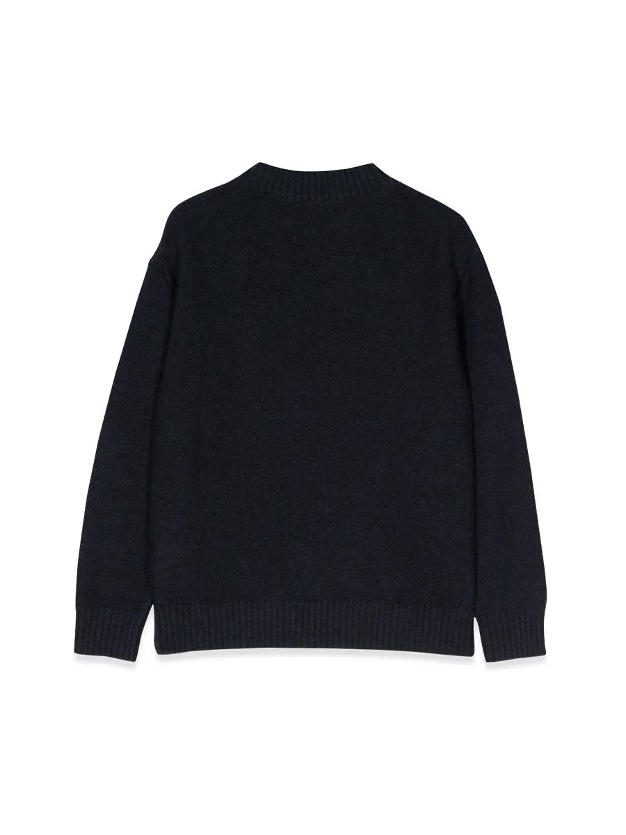 Fay Kids Textured Knit Sweater
