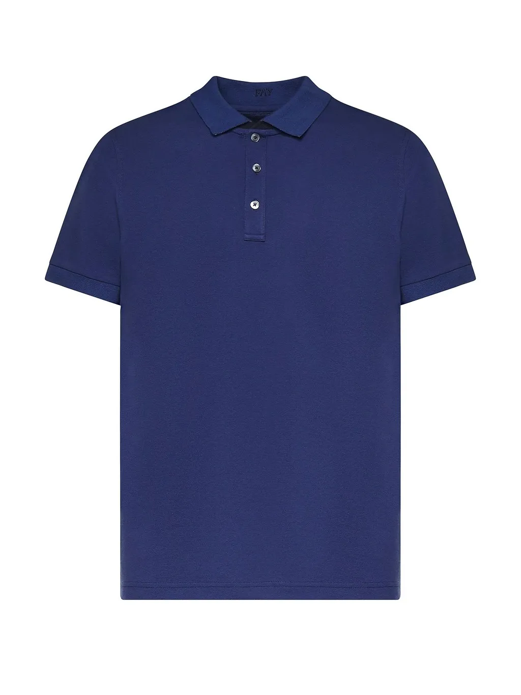 Fay Logo Embroidered Polo Shirt