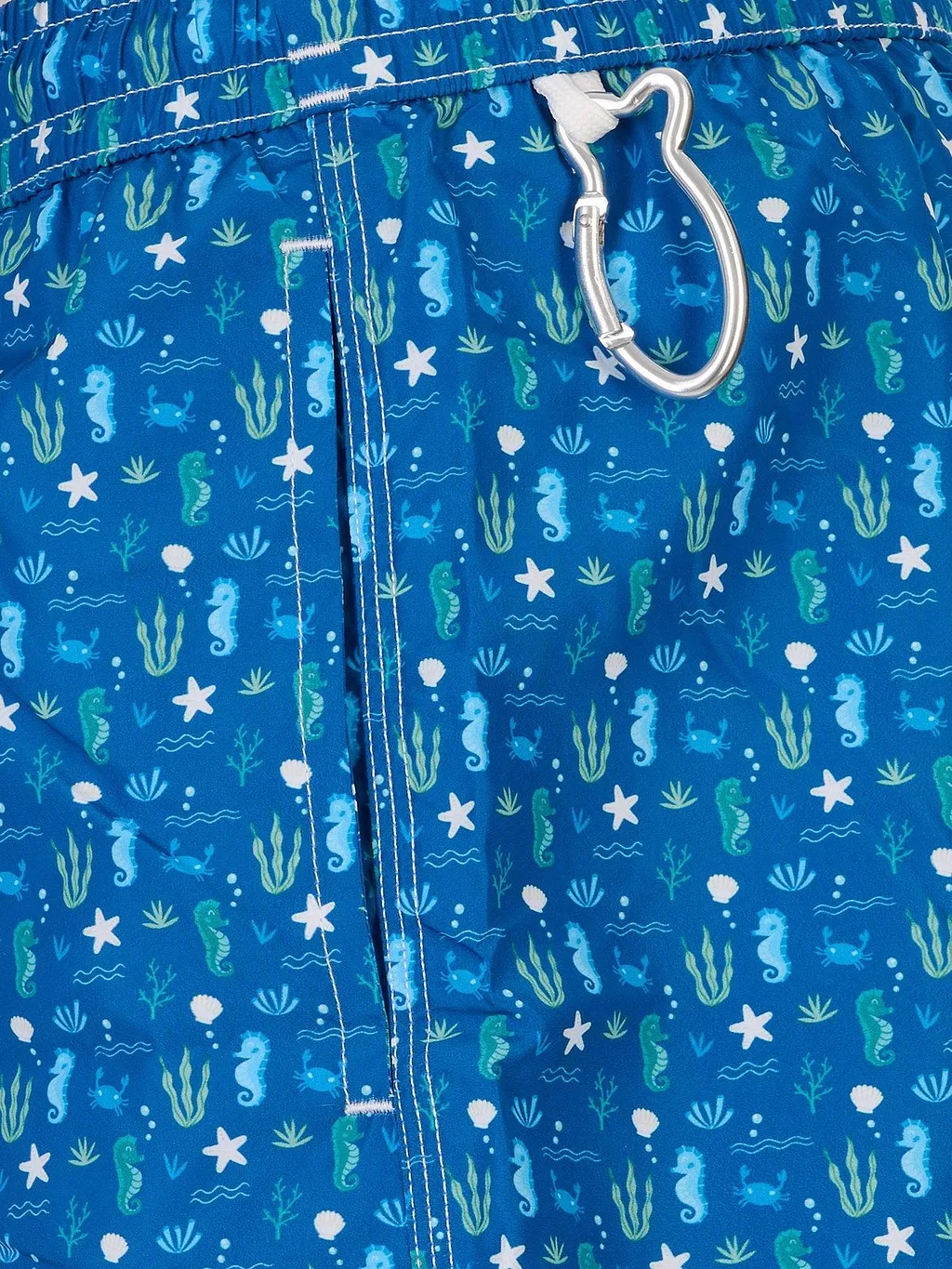 Fedeli Pattern-Printed Drawstring Swim Shorts