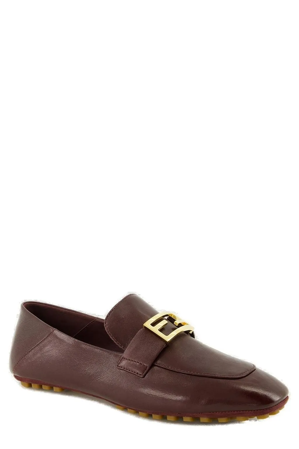 Fendi Baguette Ff Buckle Loafers