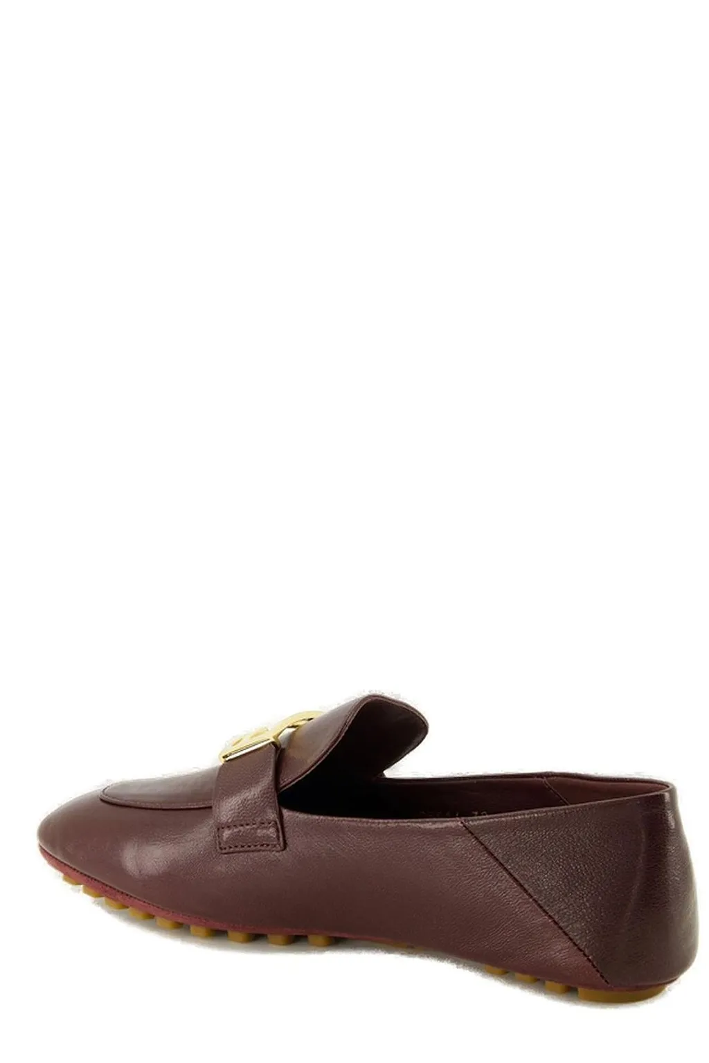 Fendi Baguette Ff Buckle Loafers
