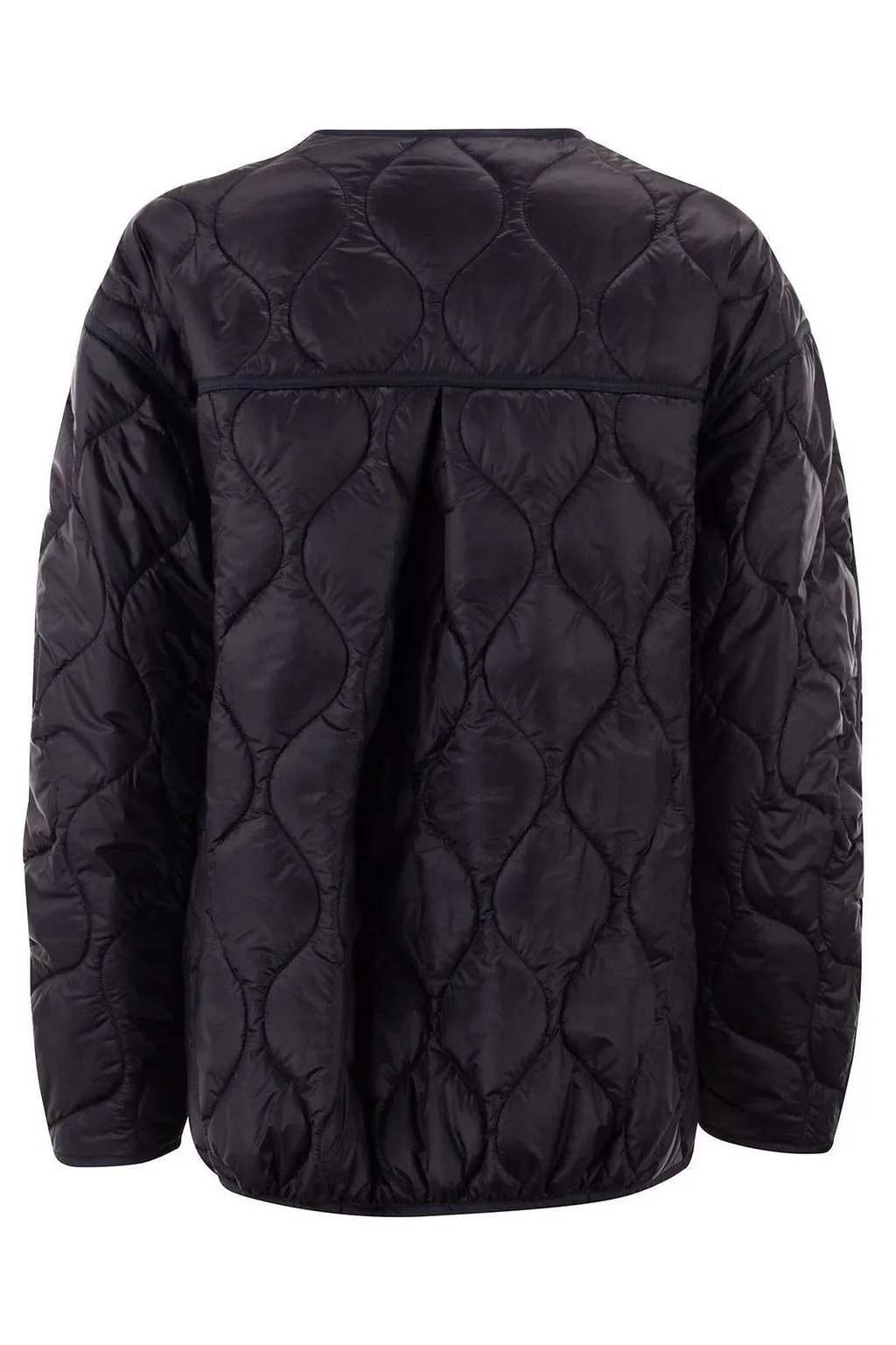 Fay Onion-Quilted Collarless Jacket