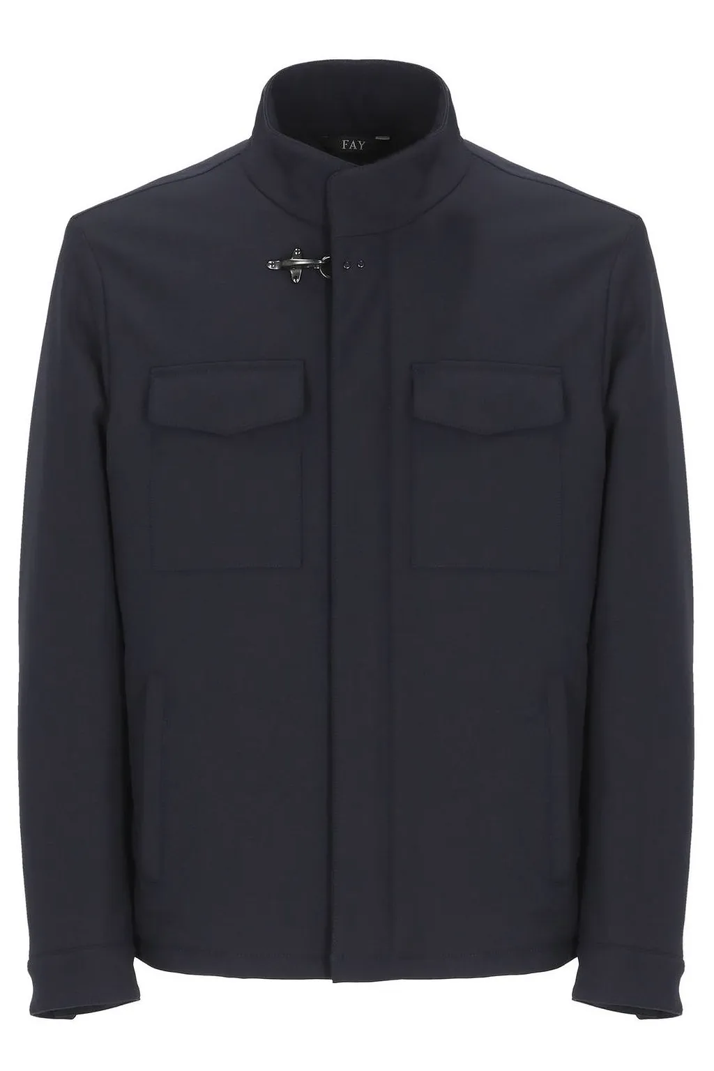 Fay Padded High-Neck Jacket