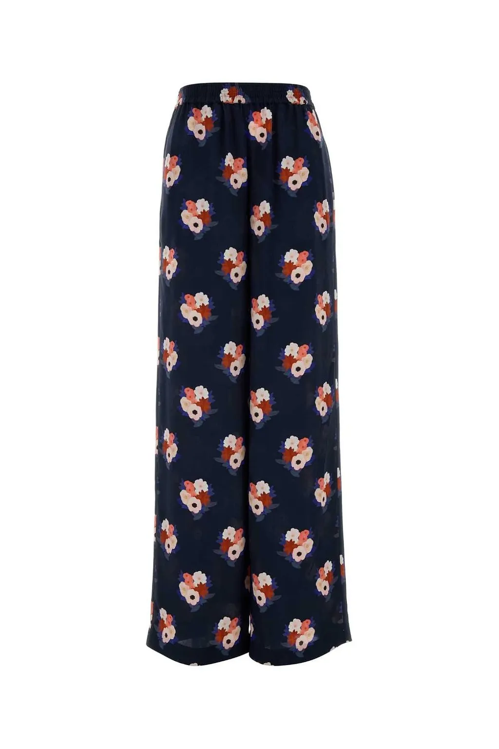 Bouquet Motif Printed Flowing Pyjama Trousers
