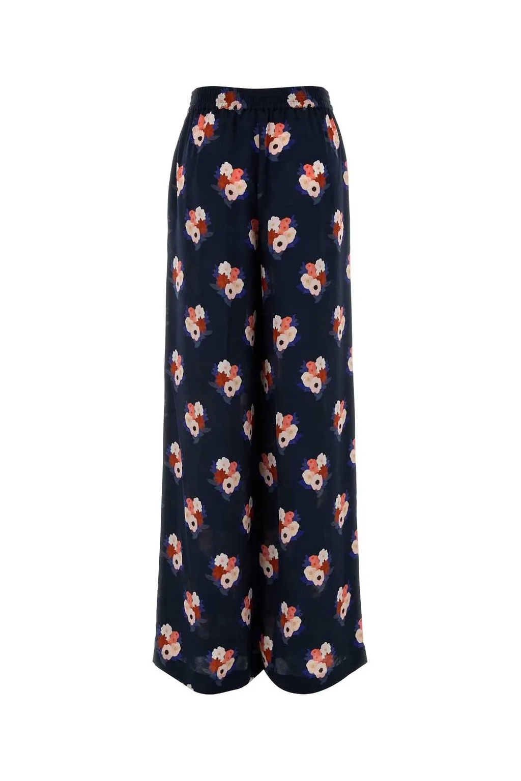Bouquet Motif Printed Flowing Pyjama Trousers