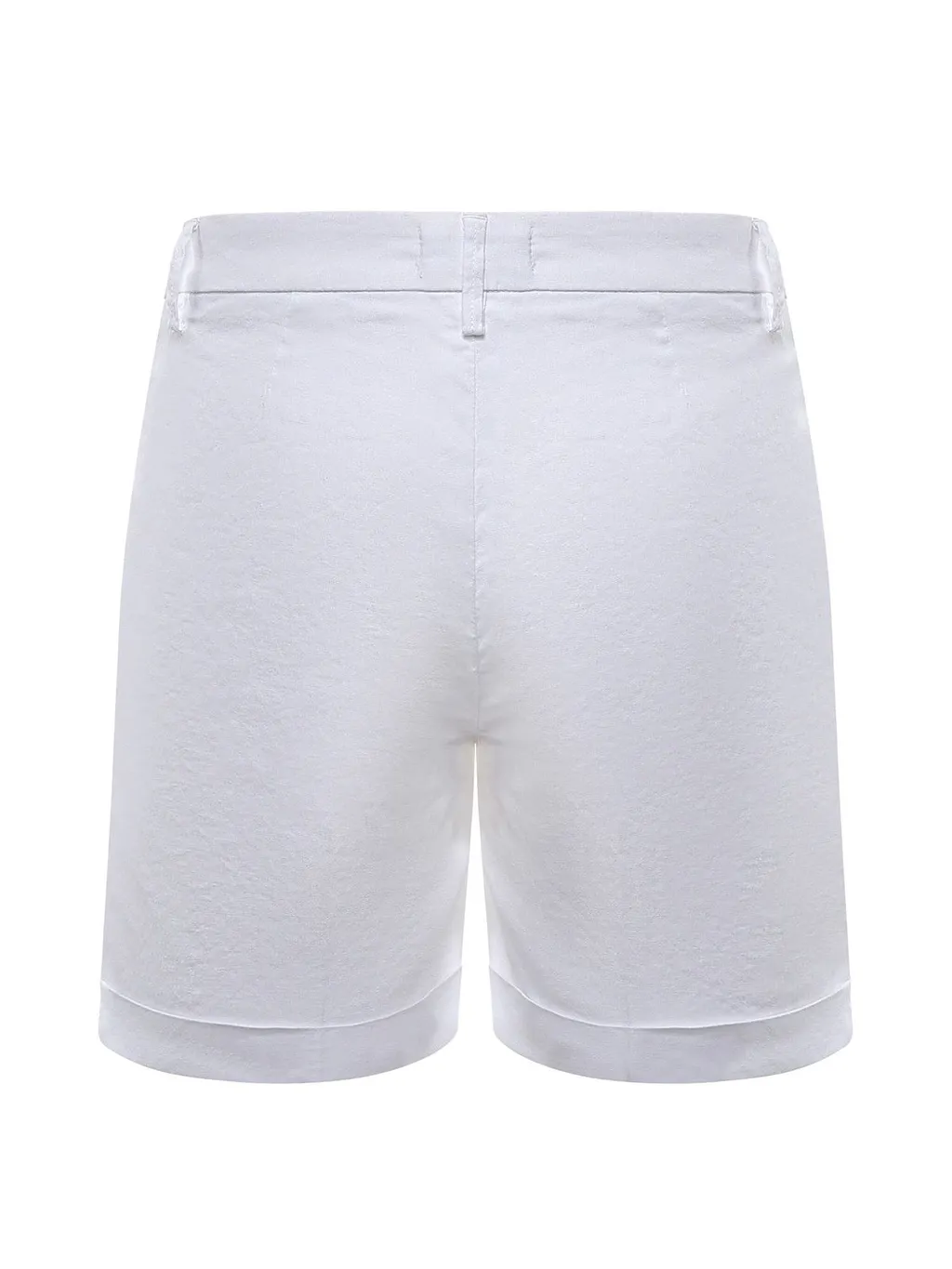 Fay Pleated Cuffed Shorts