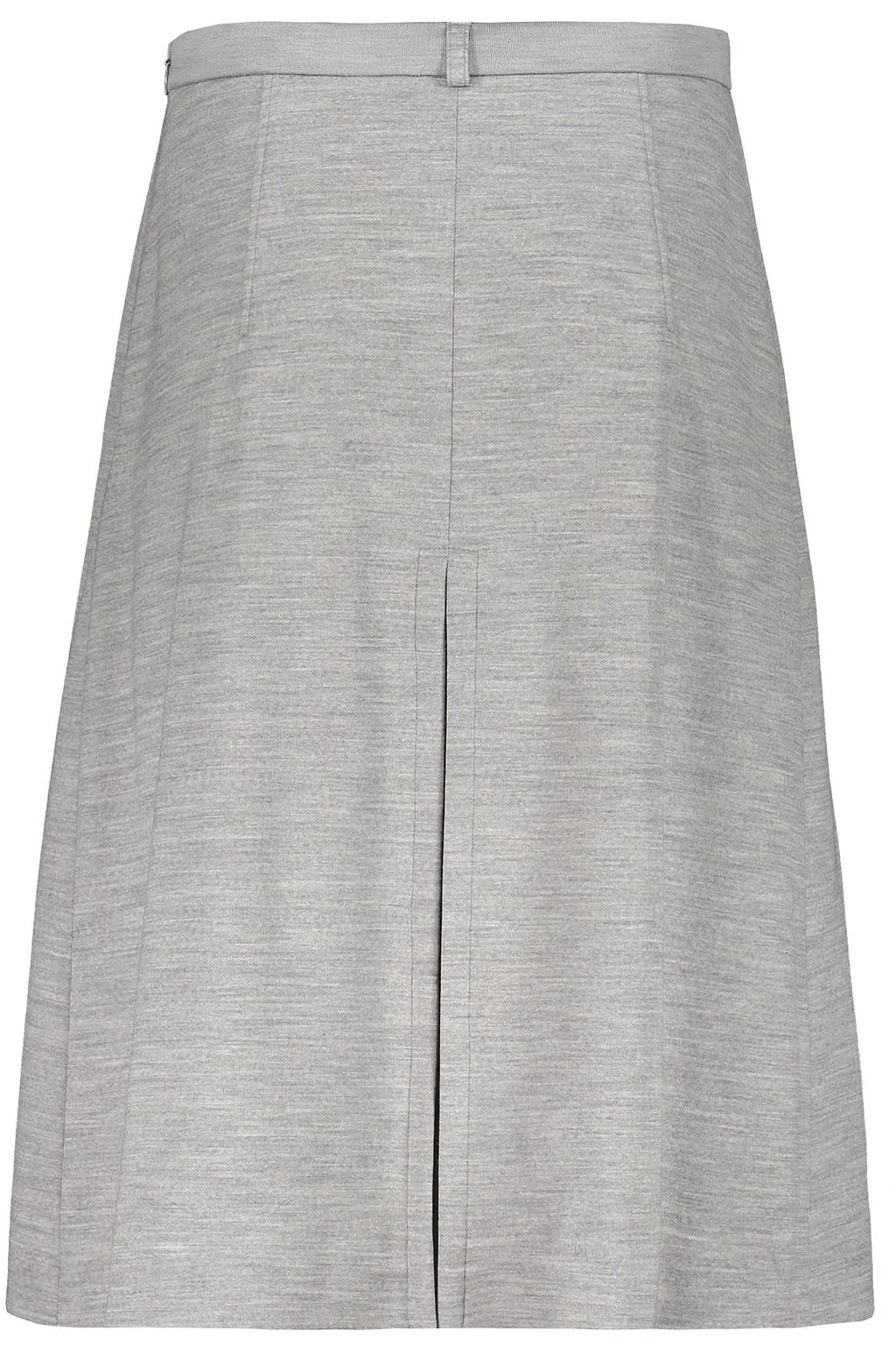 Box-Pleat Detail A-Line Skirt