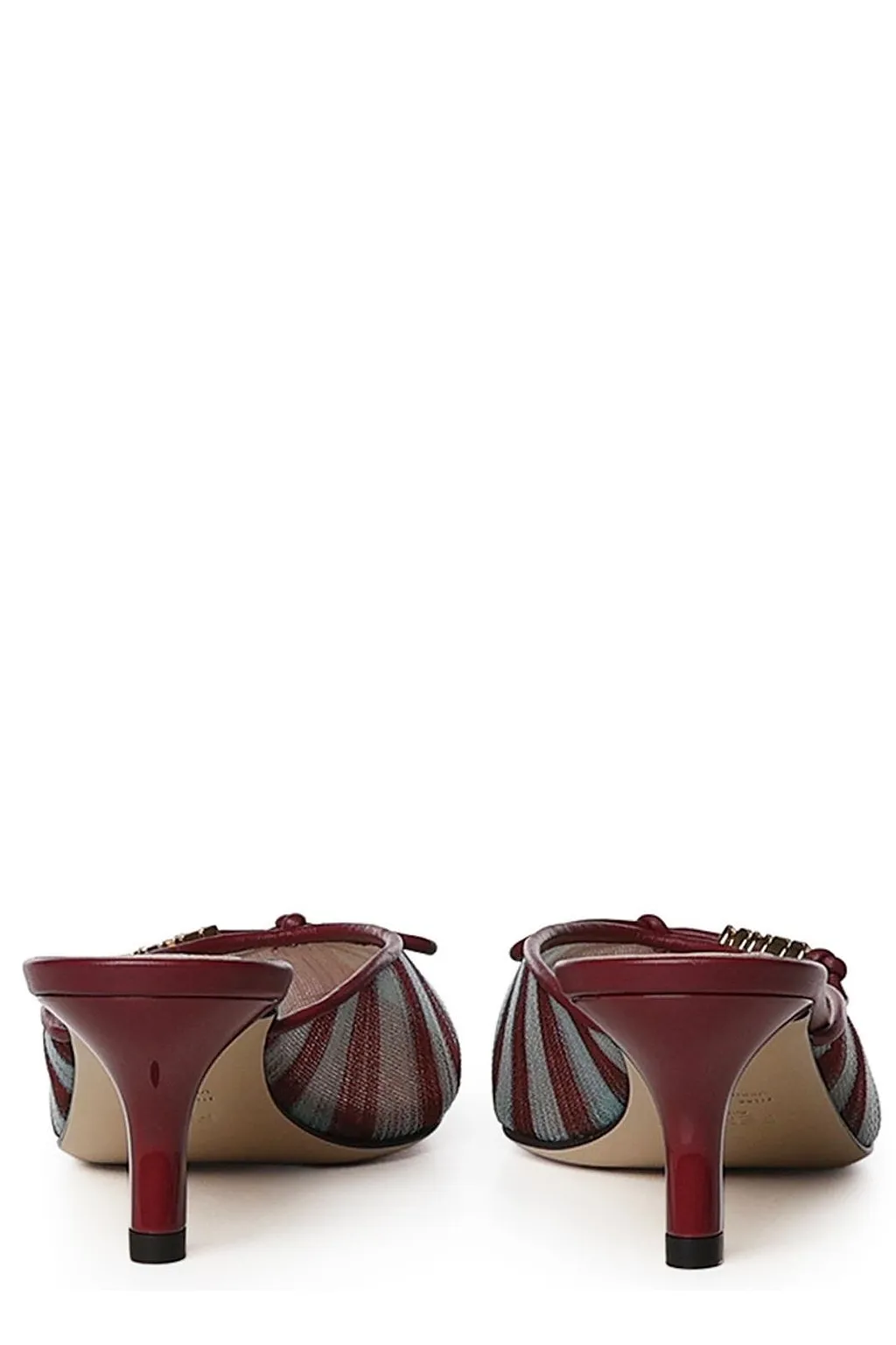 Colibrì Lite Striped Pointed-Toe Mules