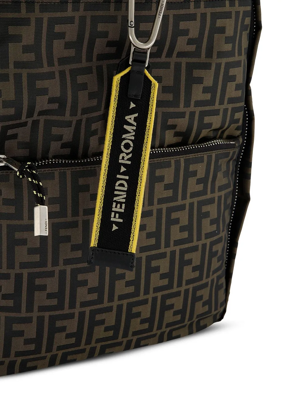 Fendi Climb Ff Jacquard Backpack