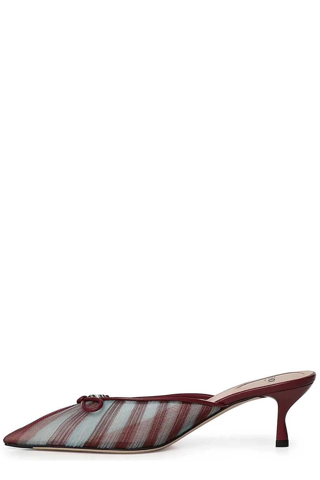 Colibrì Lite Striped Pointed-Toe Mules