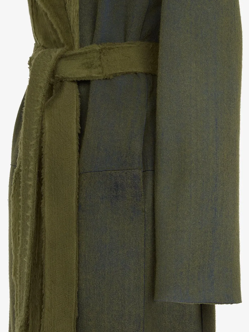 Fendi Collared Belted Coat