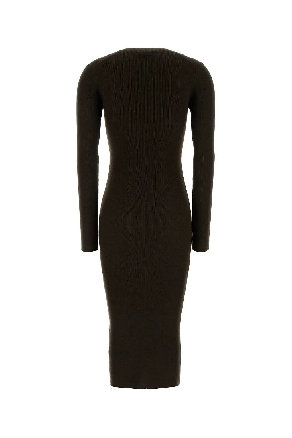 Fear Of God Essentials Rib Long Sleeve Knitted Dress