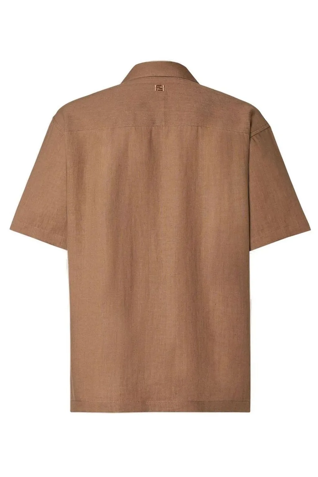 Fendi Collared Short-Sleeve Shirt