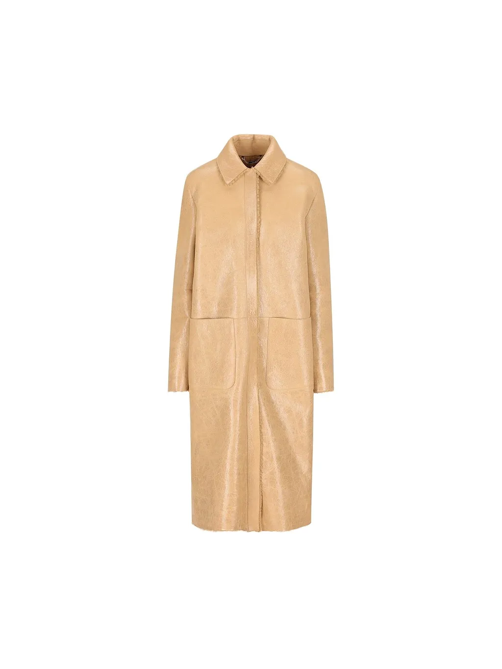 Fendi Collared Long Coat