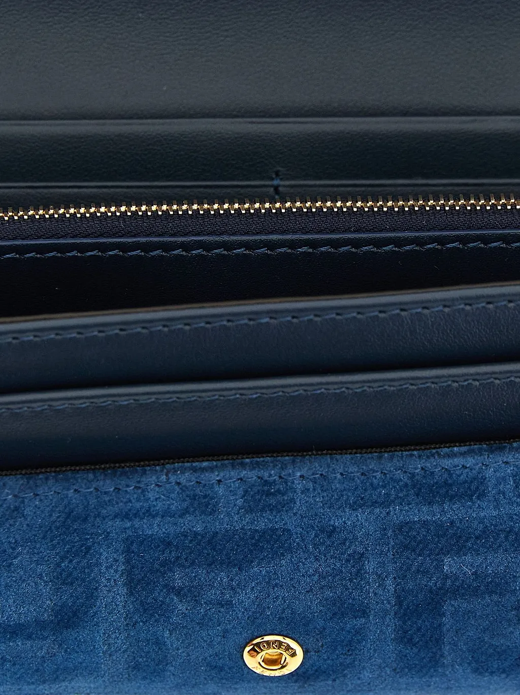 Fendi Continental Baguette Chained Wallet