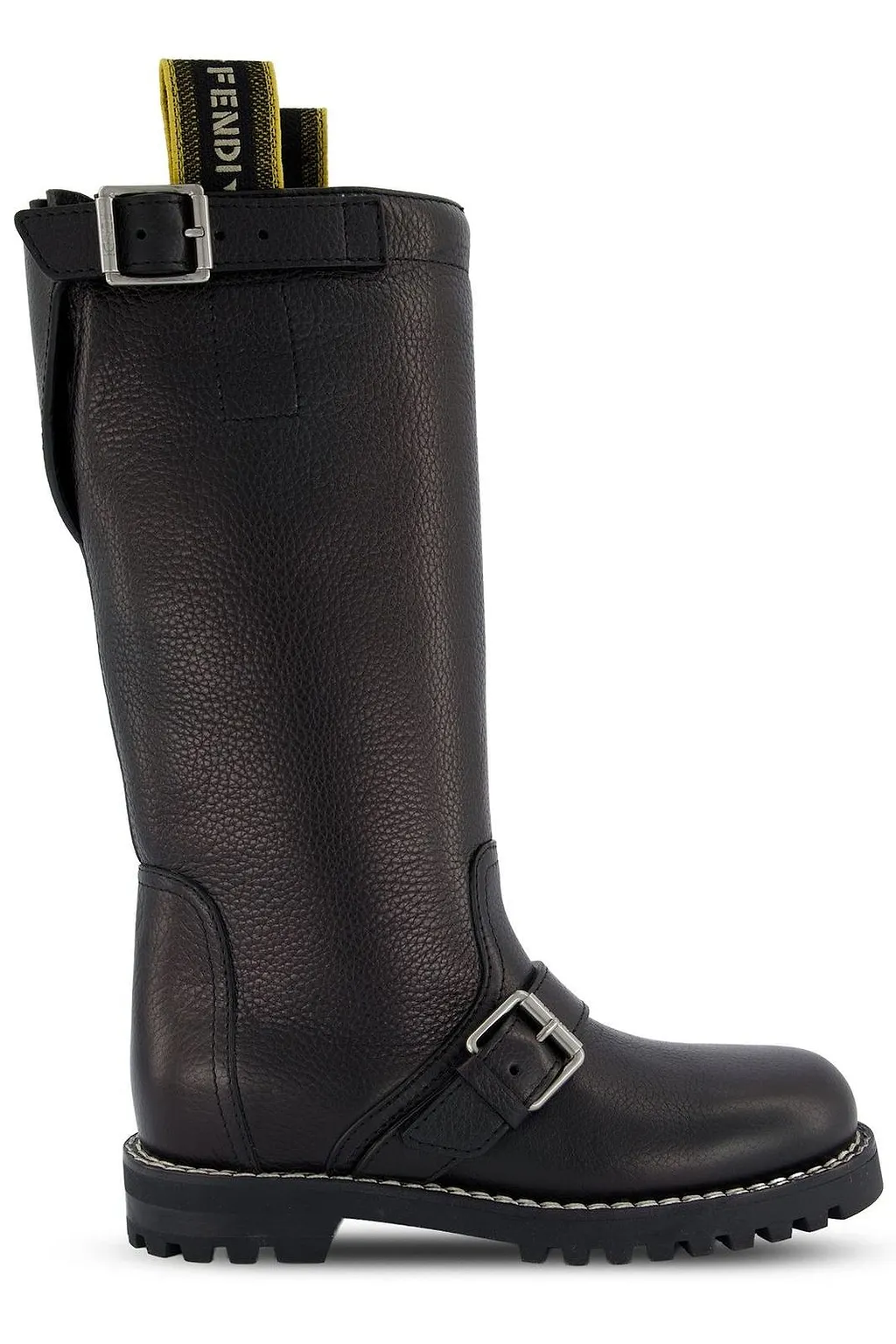 Fendi Commando Buckled Boots