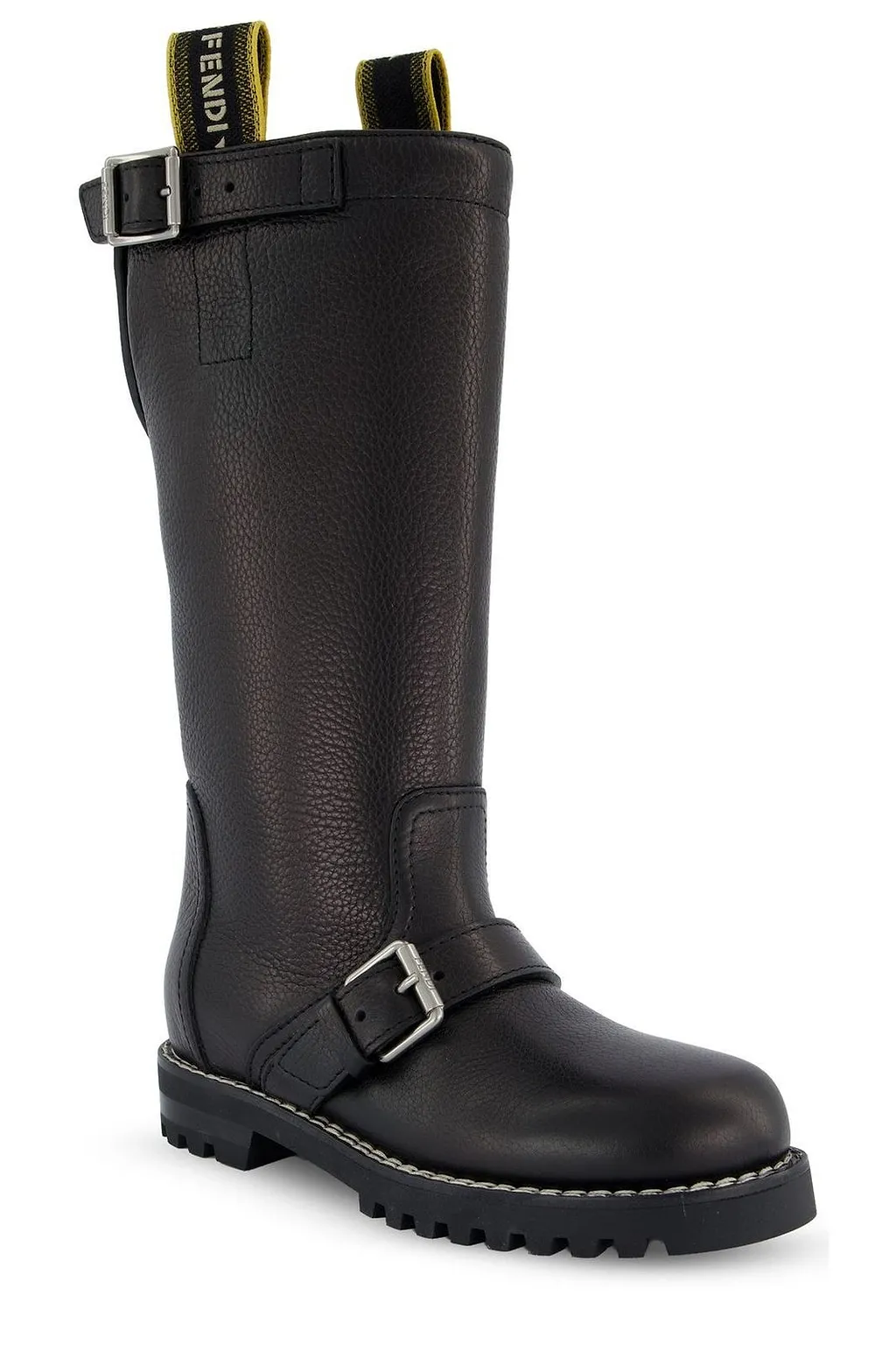 Fendi Commando Buckled Boots