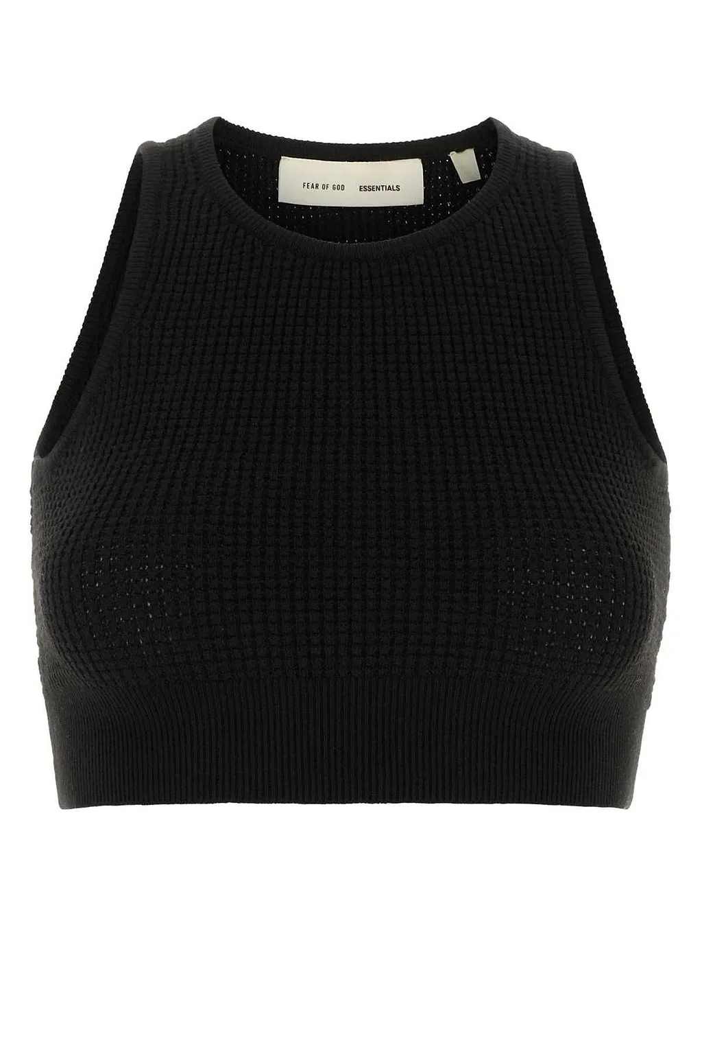 Fear Of God Essentials Waffle Crop Performance Top