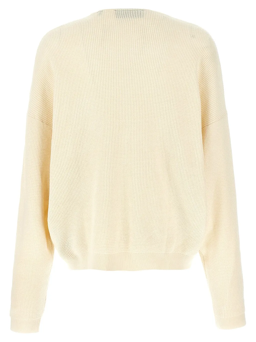 Fear Of God Essentials Waffle-Knit Henley Neck Jumper