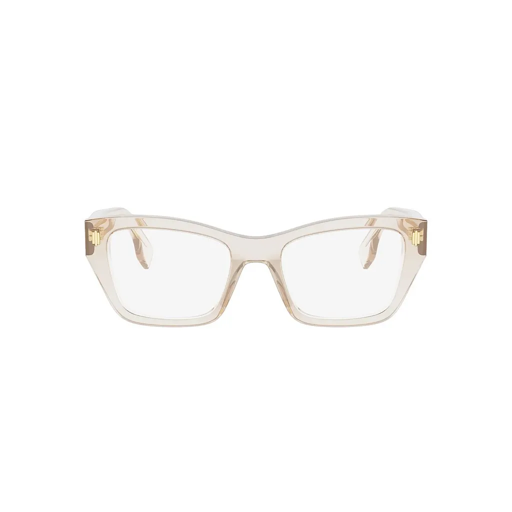 Fendi Eyewear Roma Rectangle Frame Glasses