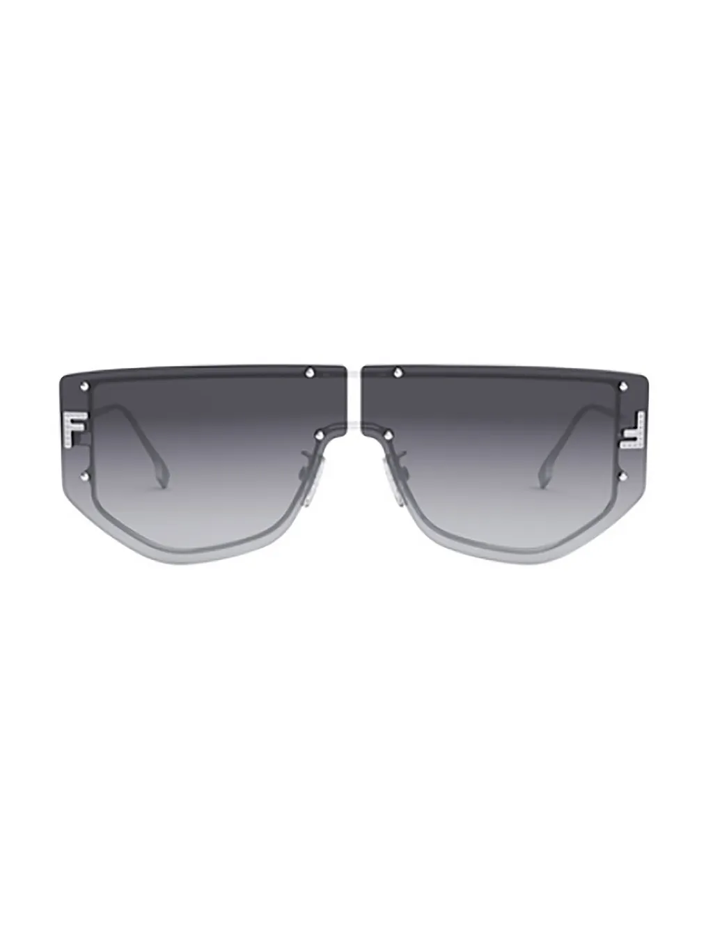 Fendi Eyewear Shield Frame Sunglasses