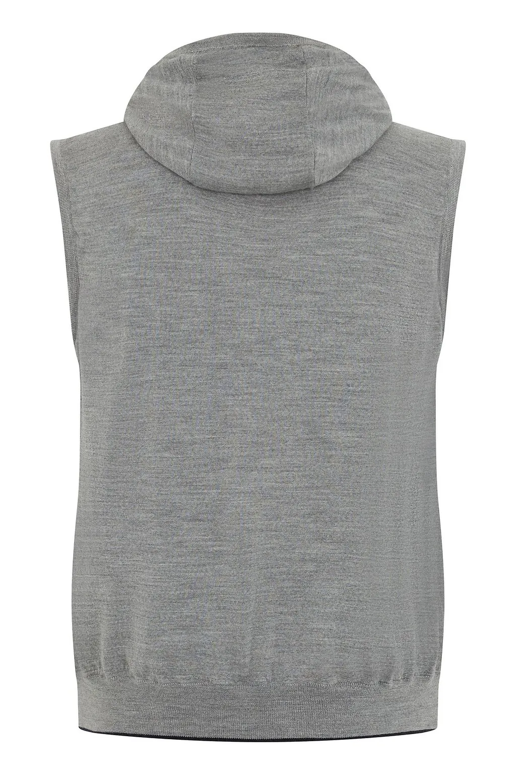 Fedeli Zip-Up Hooded Knitted Sweater