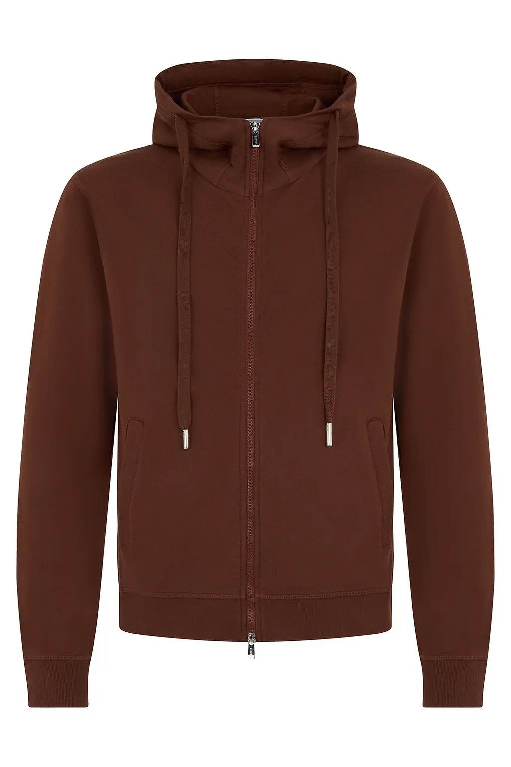 Fedeli Zip-Up Hooded Sweatshirt