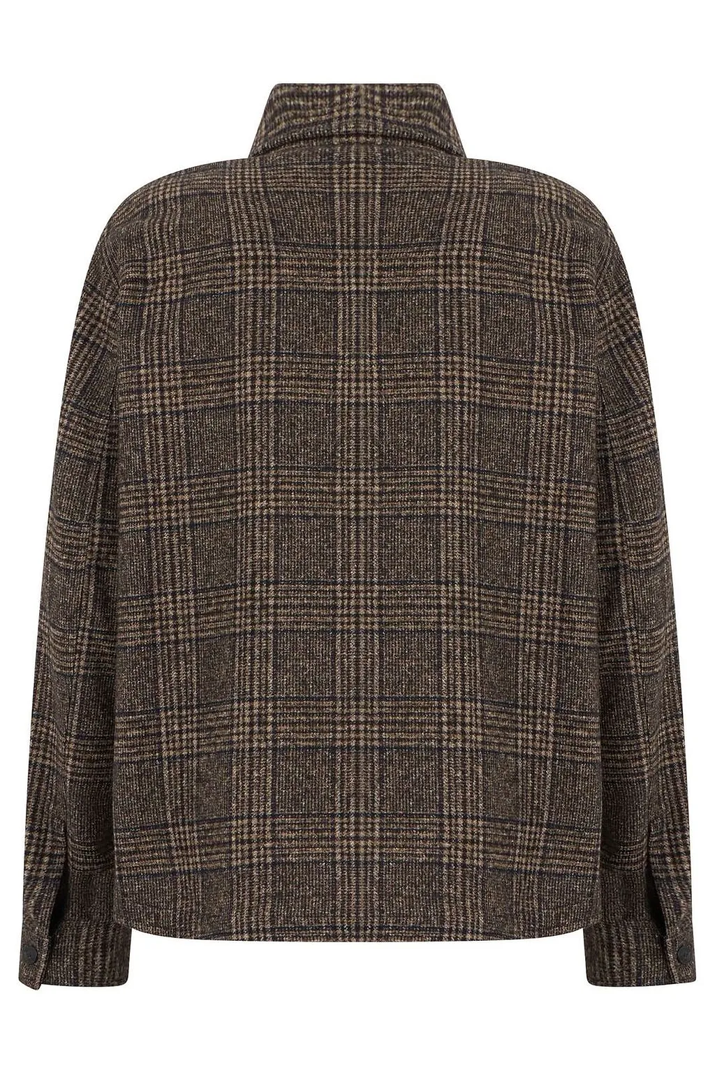 Fedeli Checked Single-Breasted Jacket