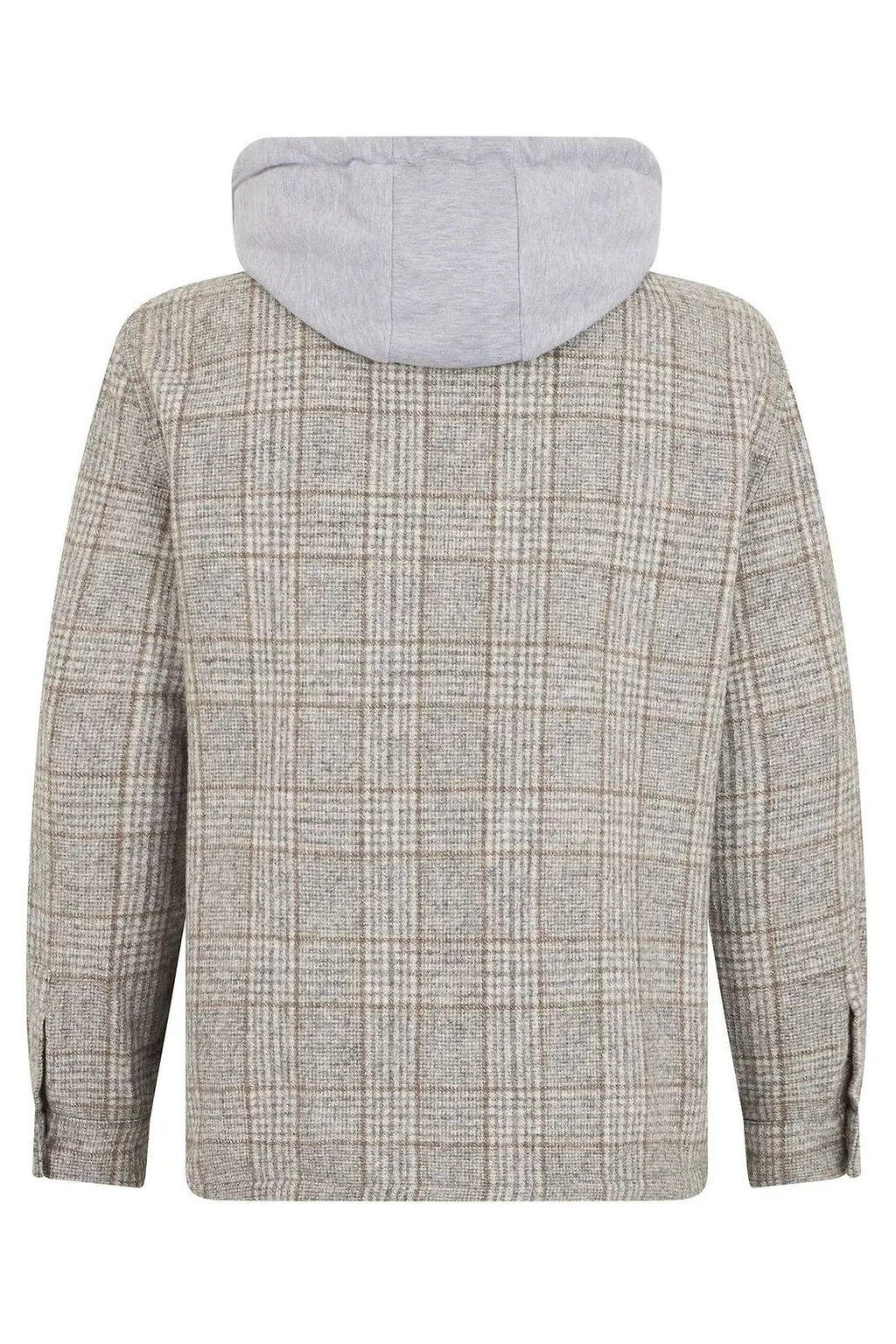 Fedeli Checked Hooded Jacket