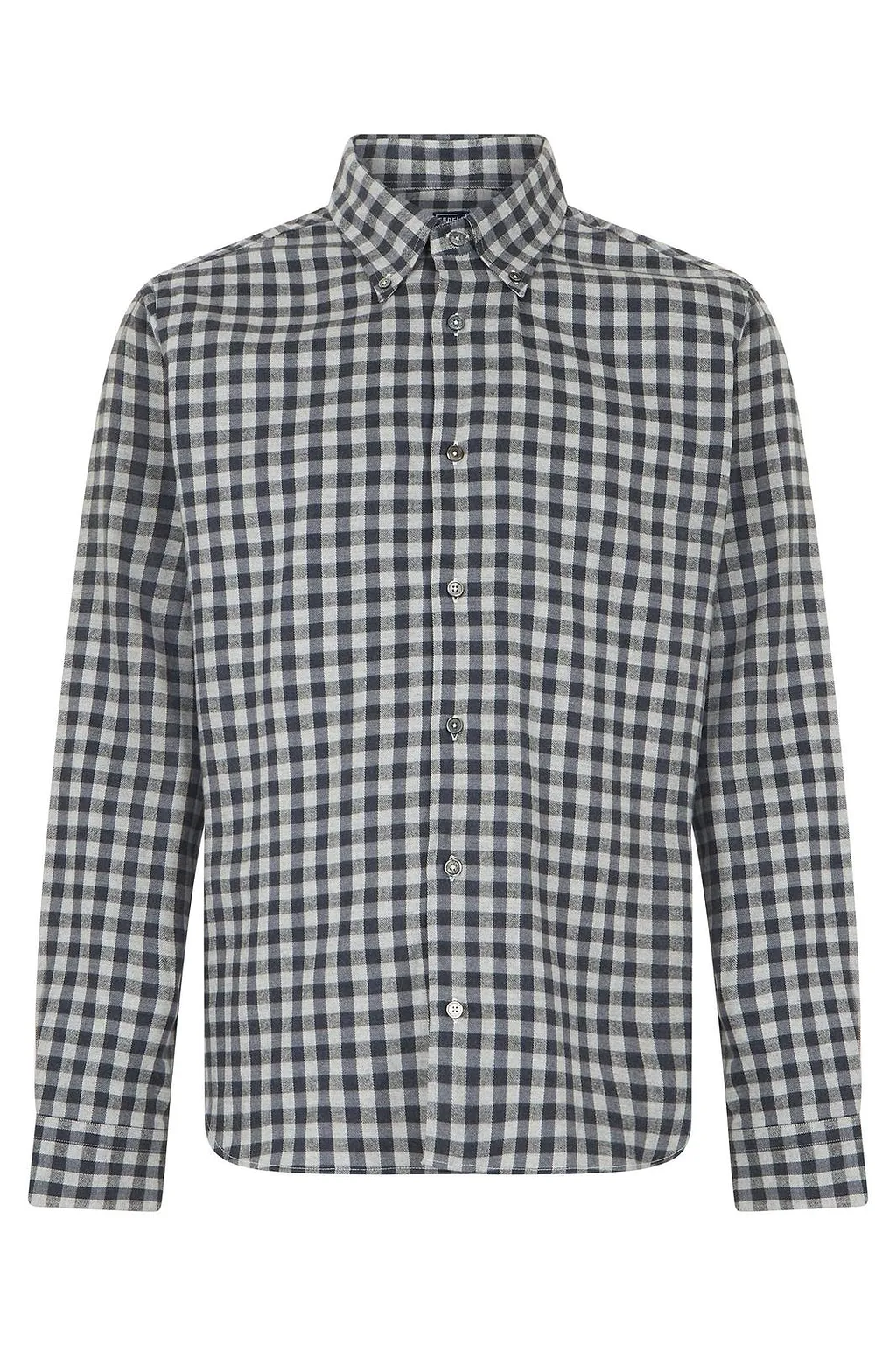 Fedeli Check Button-Down Shirt