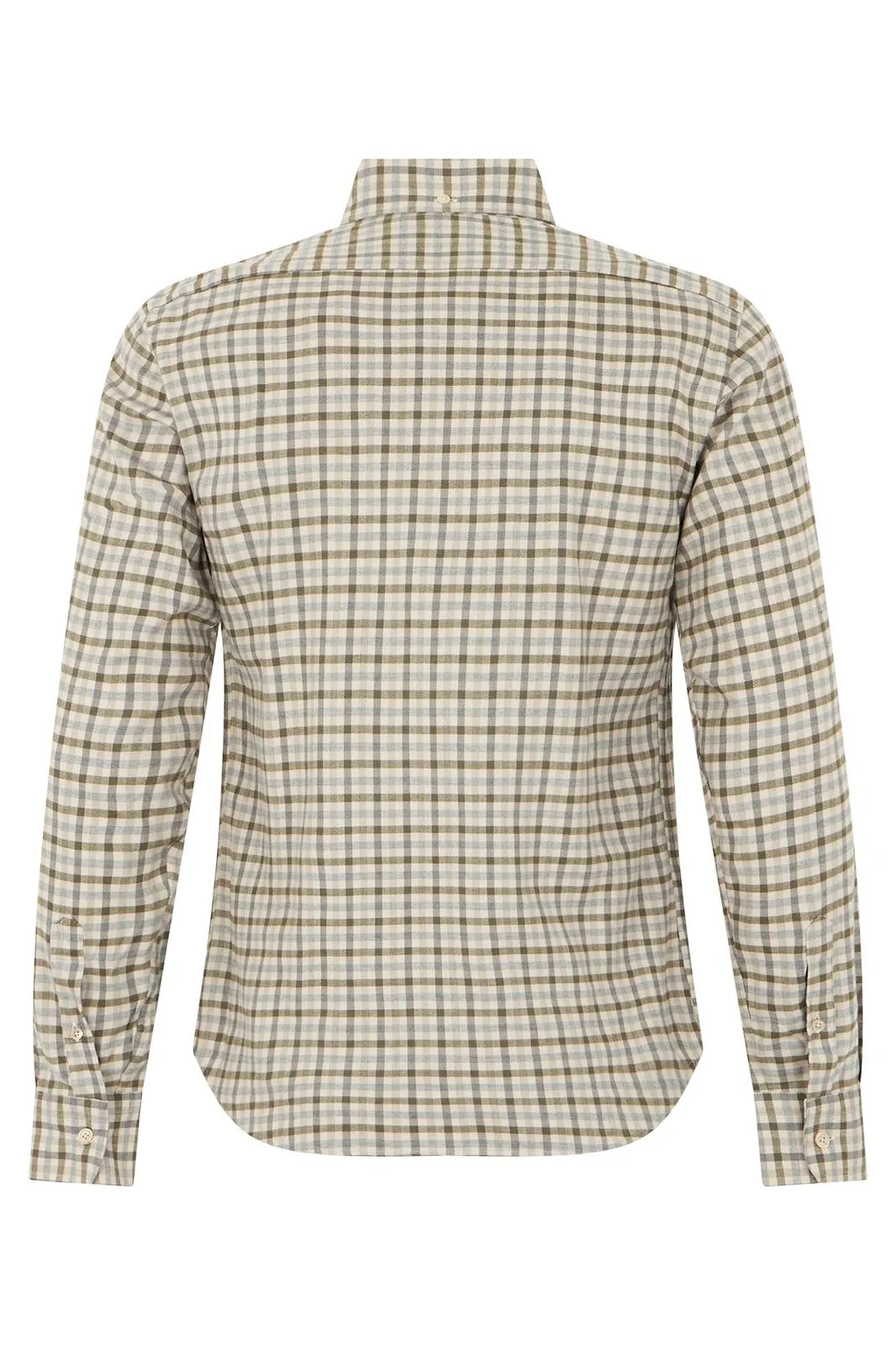 Fedeli Checked Long-Sleeve Shirt