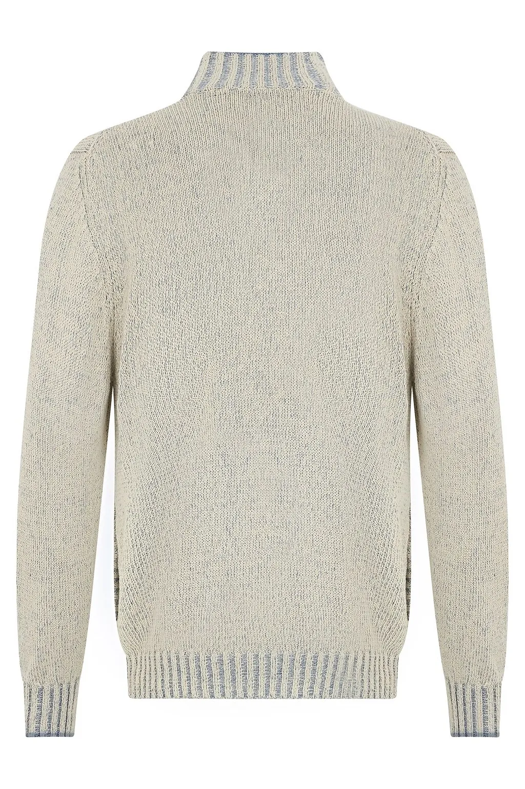 Fedeli Contrast Trim Buttoned Cardigan