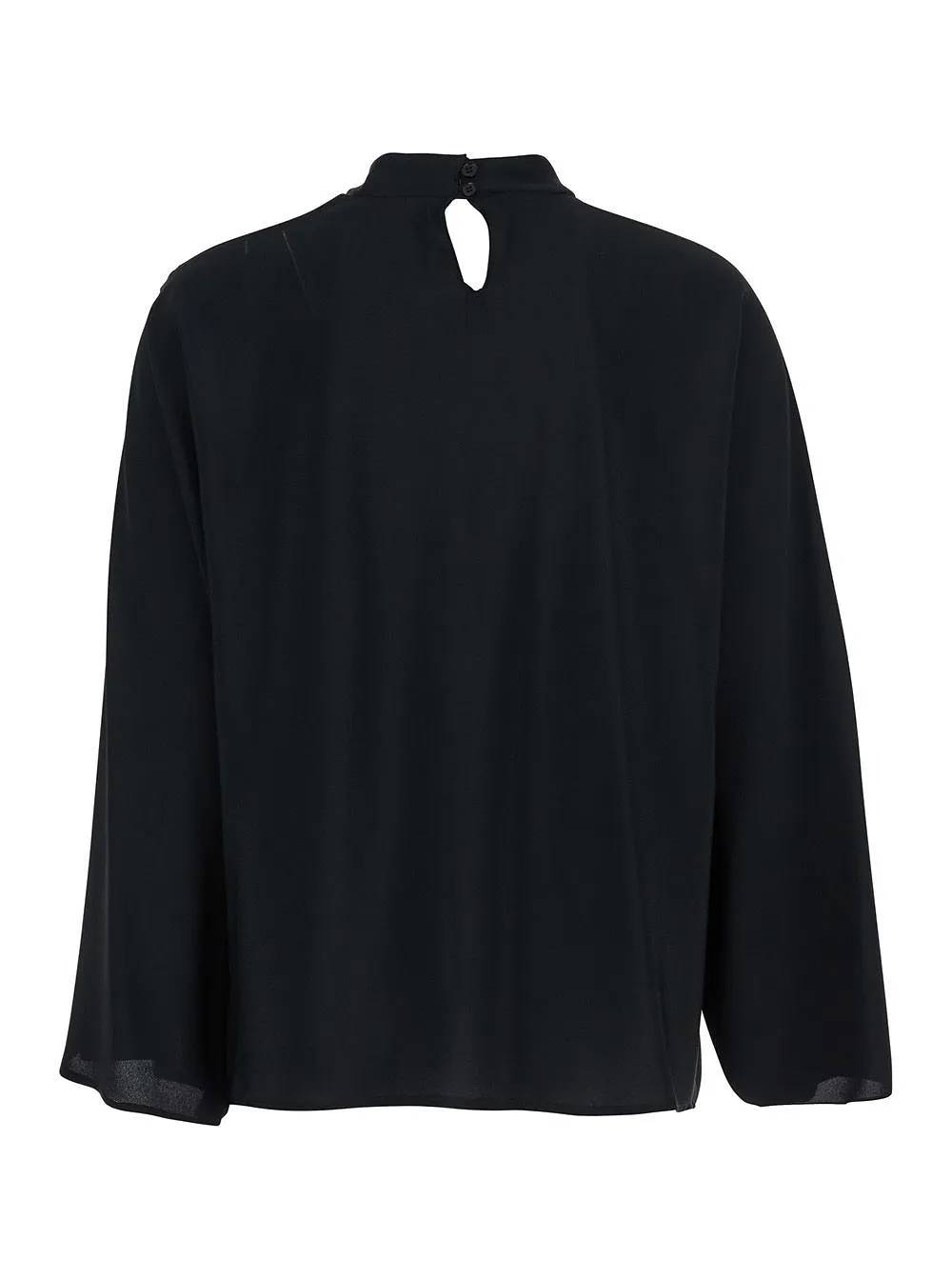 Federica Tosi Criss-Cross Keyhole Blouse