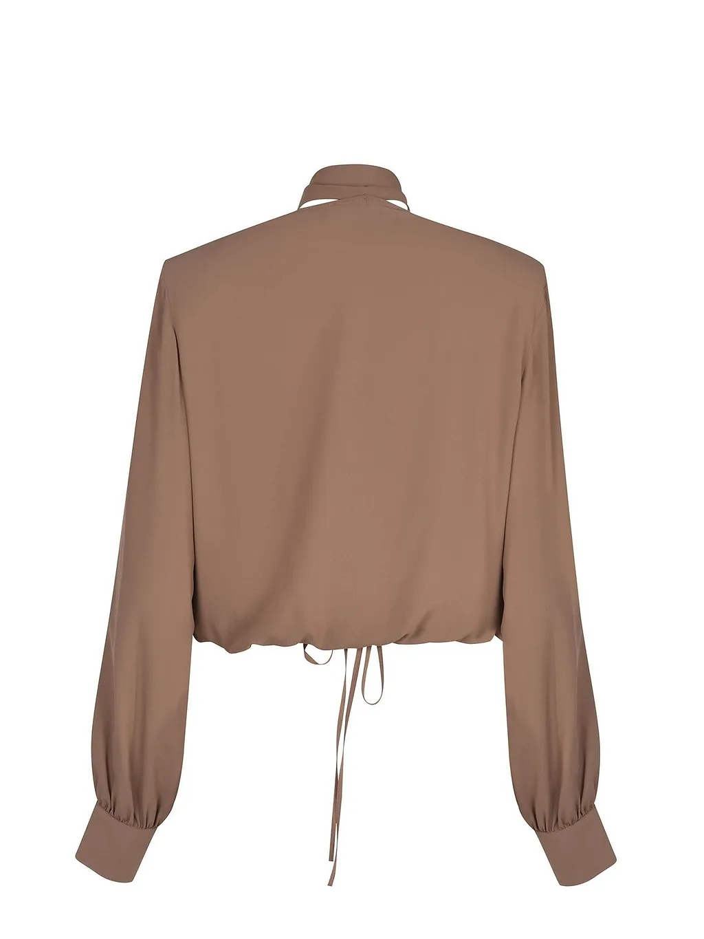 Federica Tosi Draped Tie-Neck Blouse