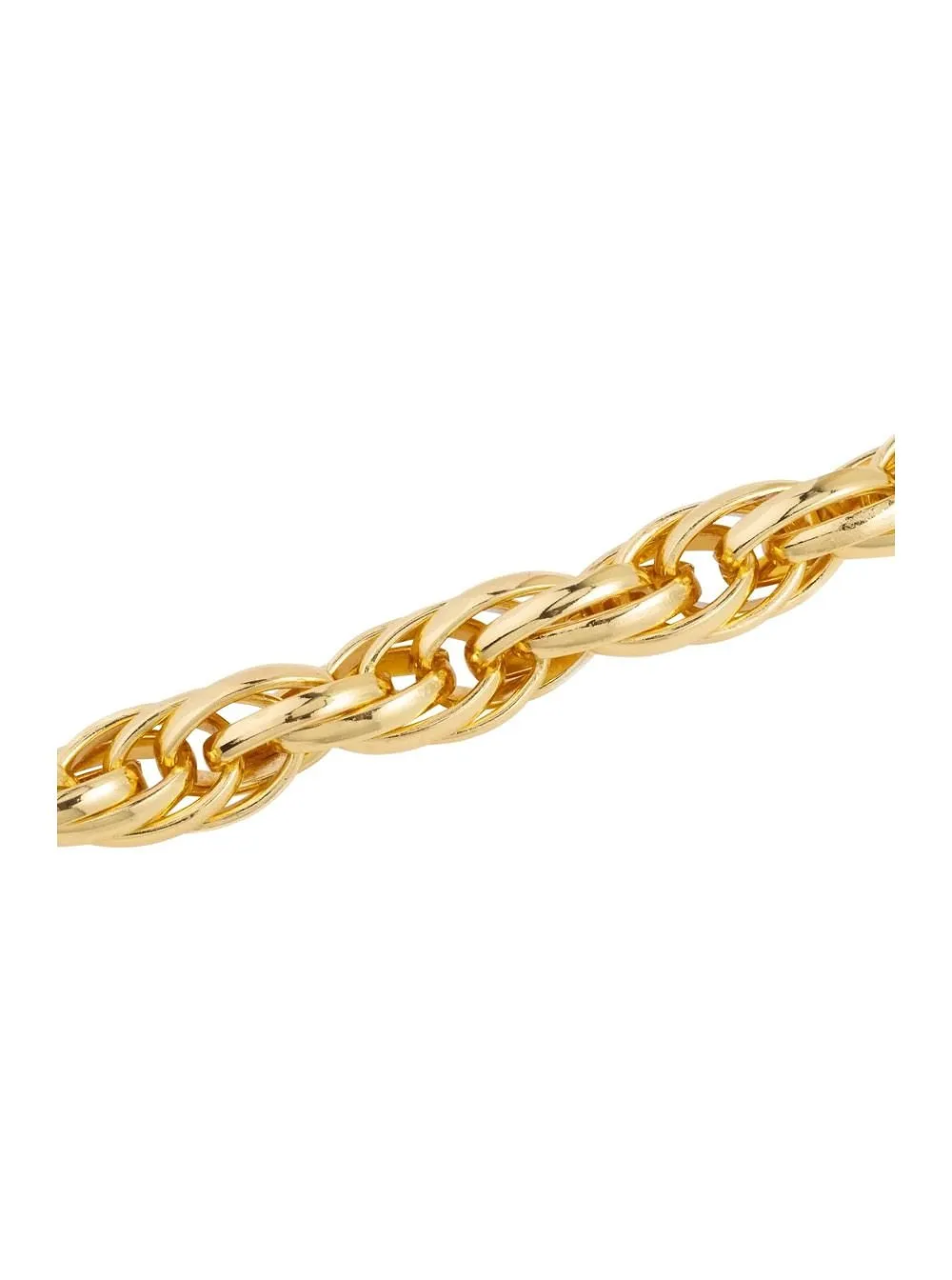 Federica Tosi Lace Rose Twisted Chain Necklace