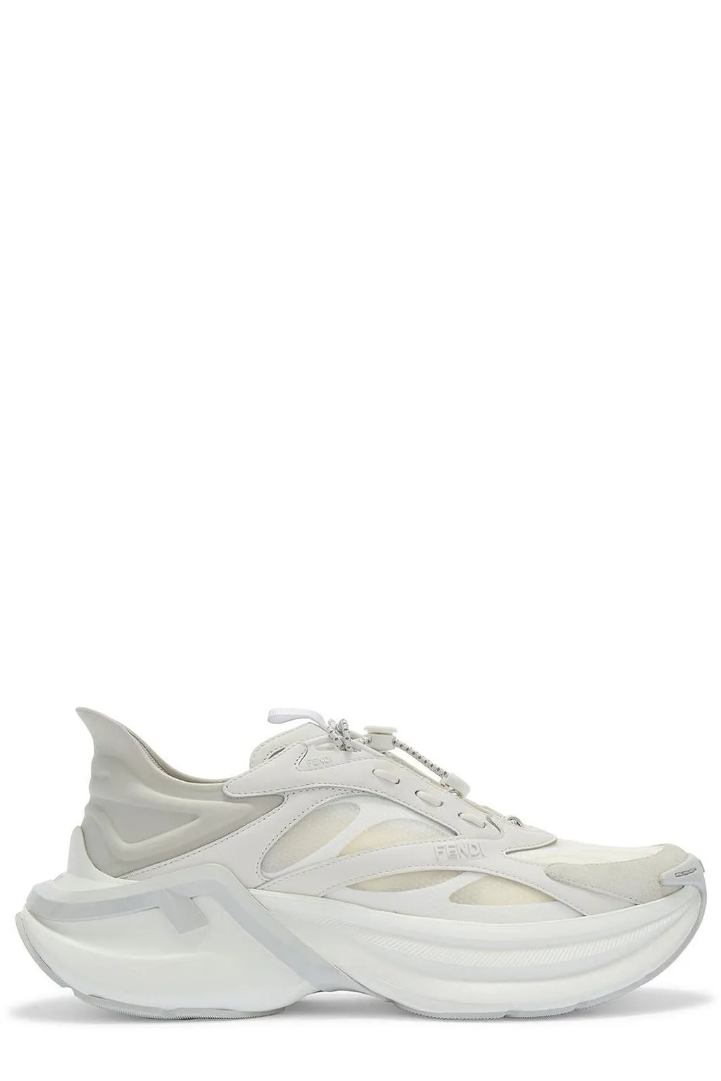Fendi F-Light Lace-Up Sneakers