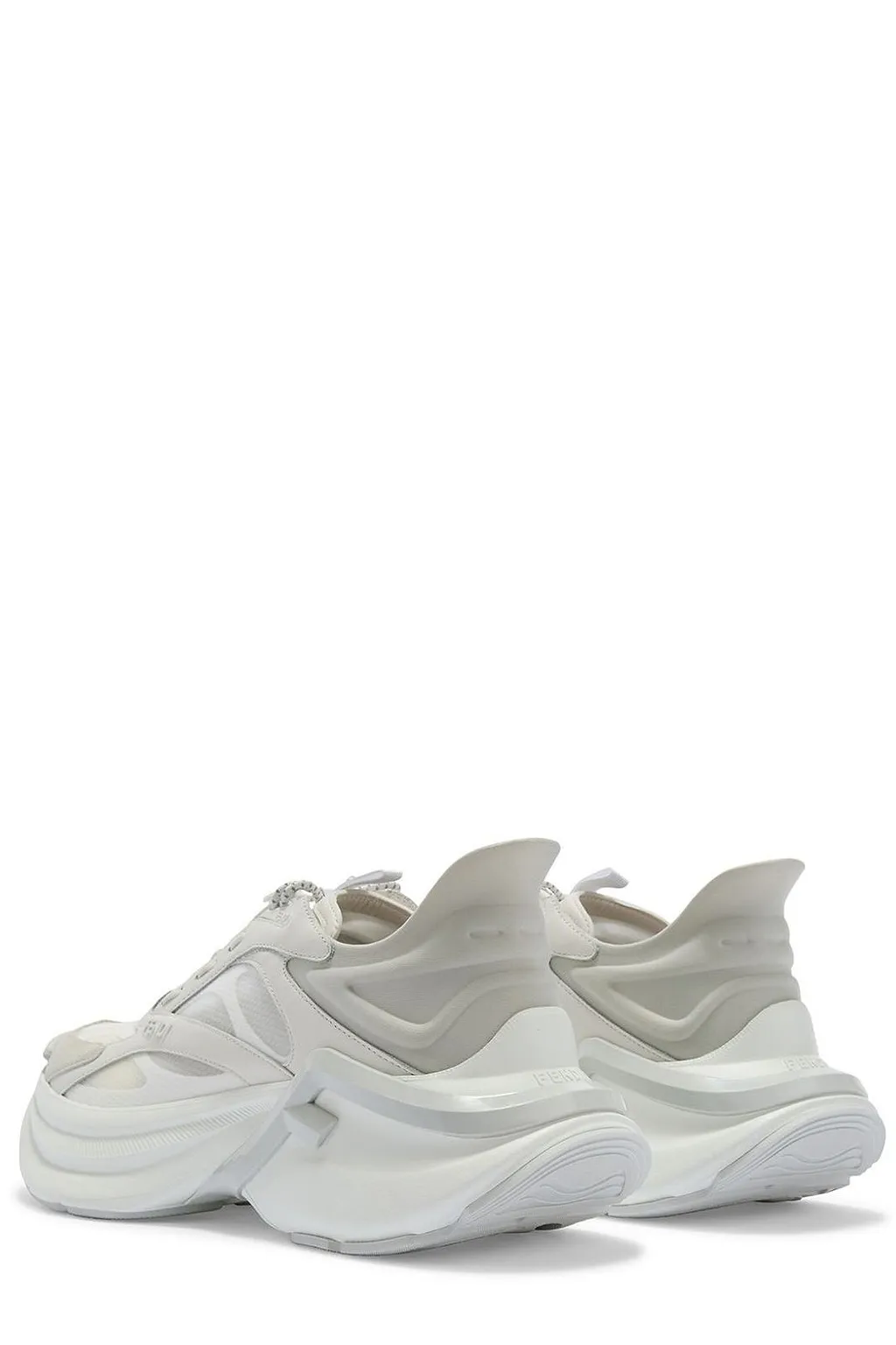 Fendi F-Light Lace-Up Sneakers