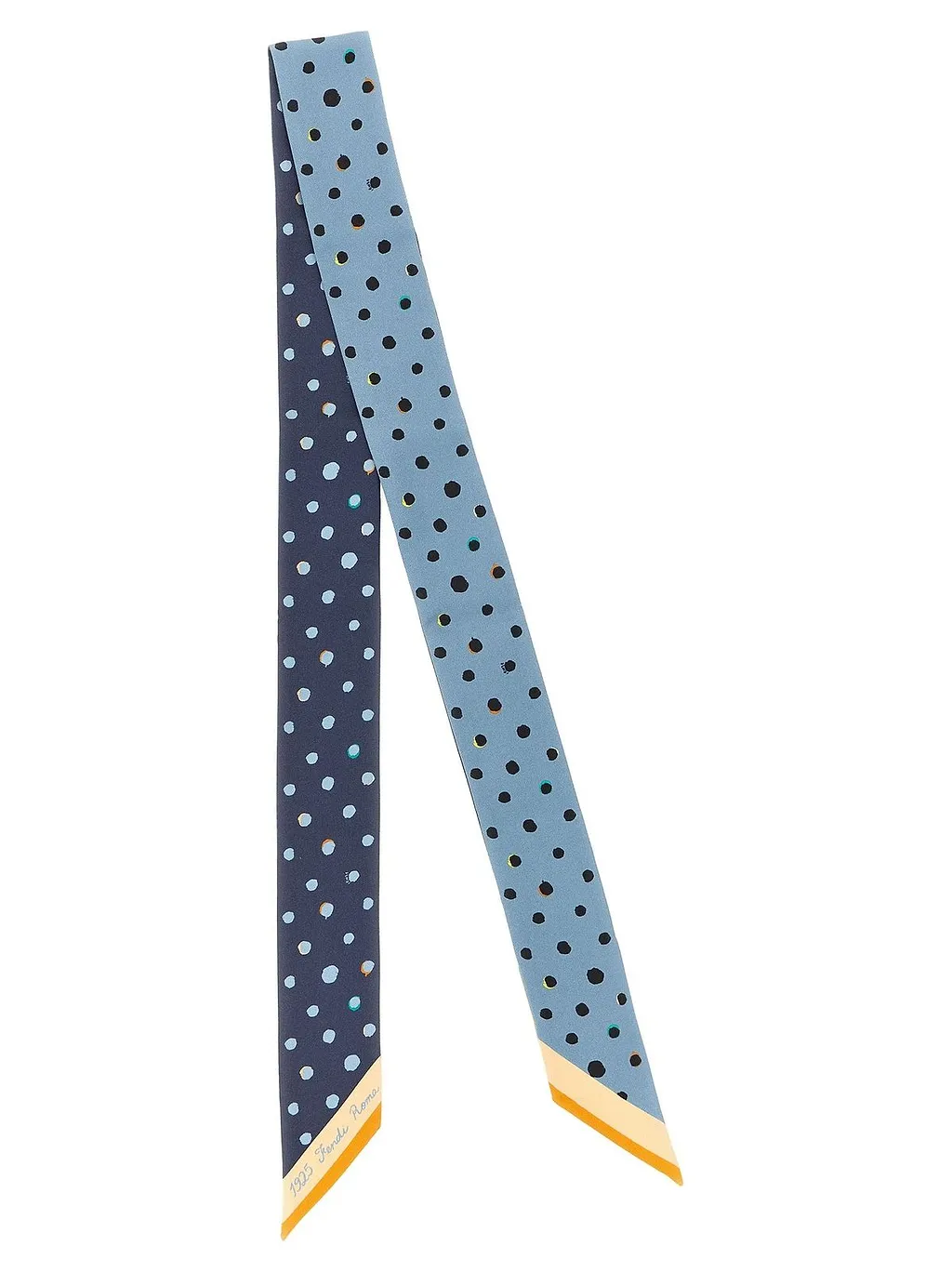 Fendi Falena Dots Printed Wrappy Scarf